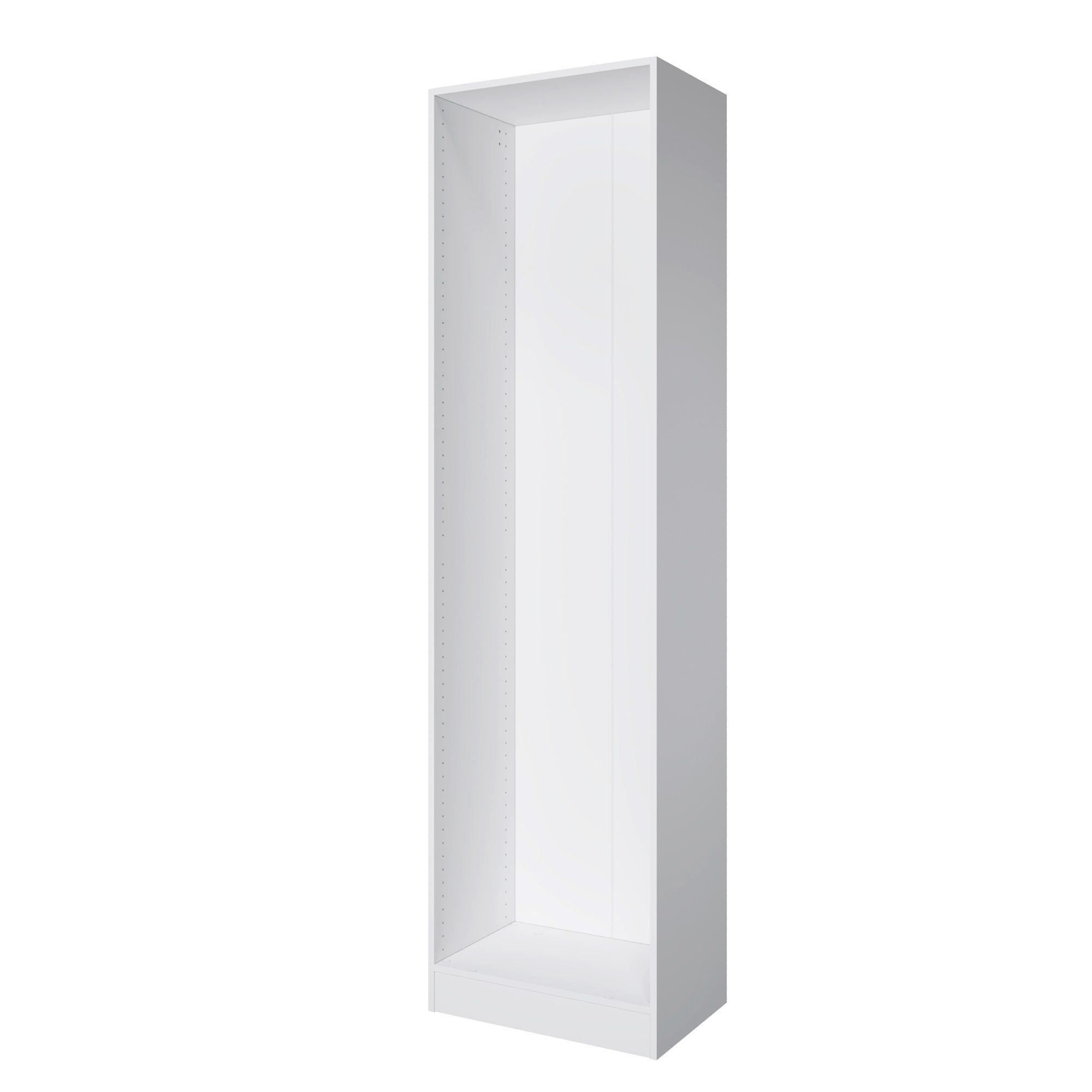 Корпус шкафа шириной 60 см, ЛДСП Белый, 220х60х40