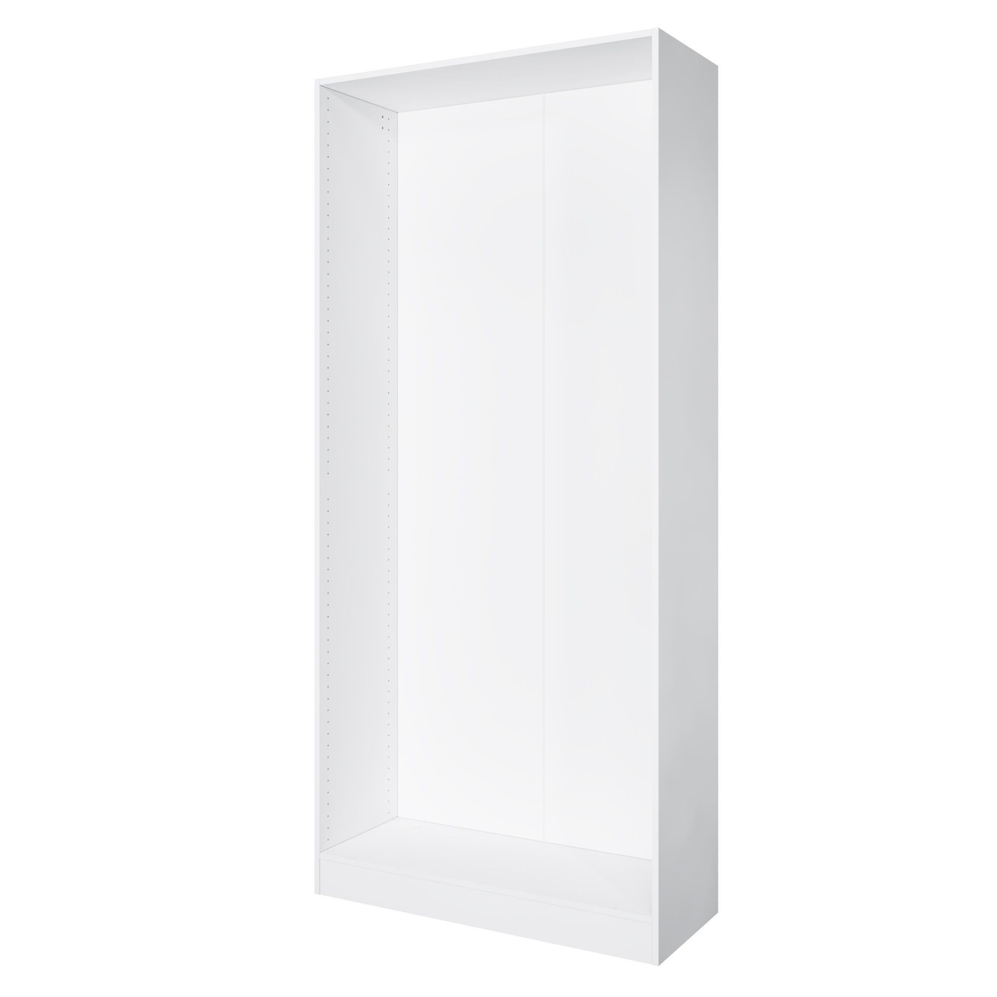 Корпус шкафа шириной 100 см, ЛДСП Белый, 220х100х40