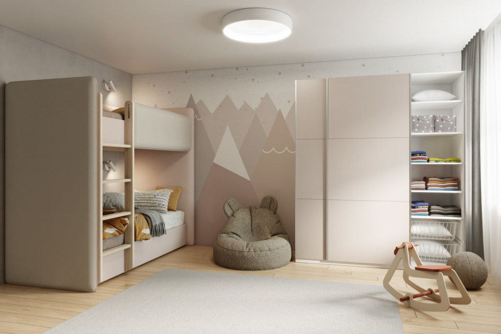 Шкаф-купе для детской
