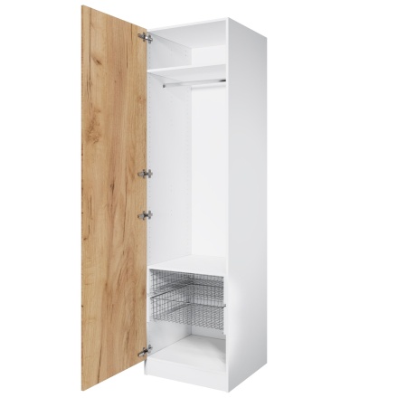 Дверь 210х60 для распашного шкафа шириной 60 см, ЛДСП цвет Дуб золотой