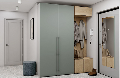 Шкаф распашной ДУЭТ