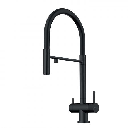 Смеситель OMOIKIRI Kanto-GB латунь/графит/черный (4994356)