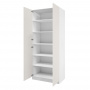 Корпус шкафа шириной 100 см, ЛДСП Белый, 240х100х58