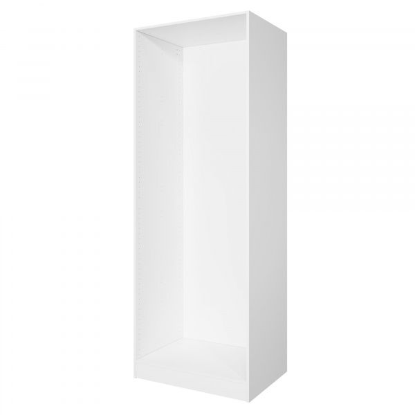 Корпус шкафа шириной 80 см, ЛДСП Белый, 220х80х58