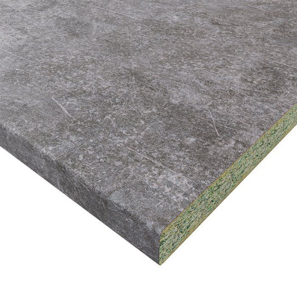 Столешница Руиз 300х60х4 см, HPL-пластик, цвет серый