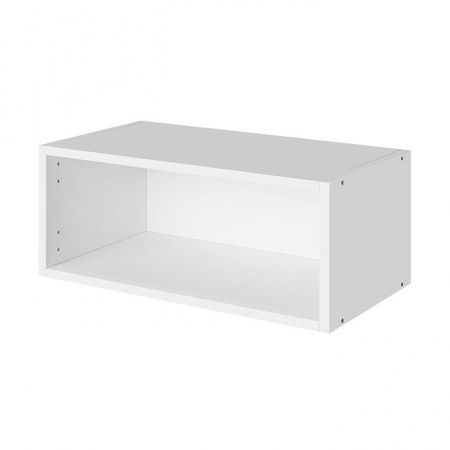 Корпус антресоли на пенал ЛАЙТ под одну дверь открывание наверх ЛДСП белый 24х60х56 см