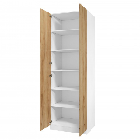 Дверь 230х40 для распашного шкафа шириной 80 см, ЛДСП цвет Дуб золотой