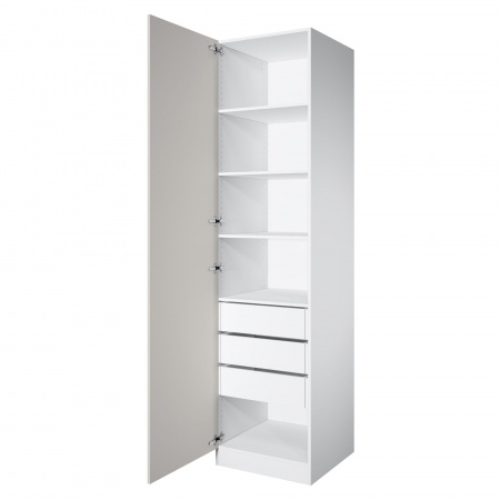 Корпус шкафа шириной 60 см, ЛДСП Белый, 240х60х58