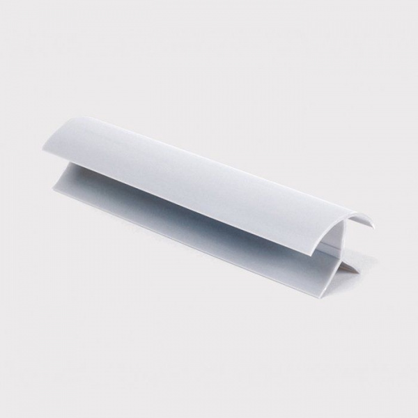 Цоколь для кухни 400х10 см со стыковочными элементами и заглушками цвет Белый матовый