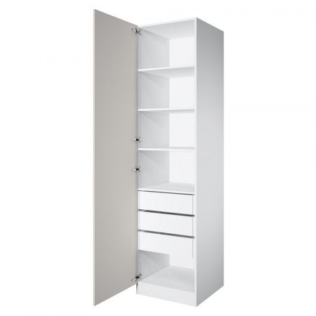 Дверь 230х60 для распашного шкафа шириной 60 см, ЛДСП цвет Кашемир