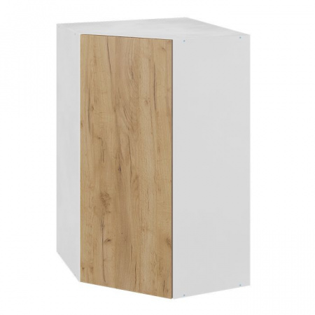 Модуль навесной угловой 96х60х60 см ЛАЙТ Дуб золотой с одной дверью для кухни