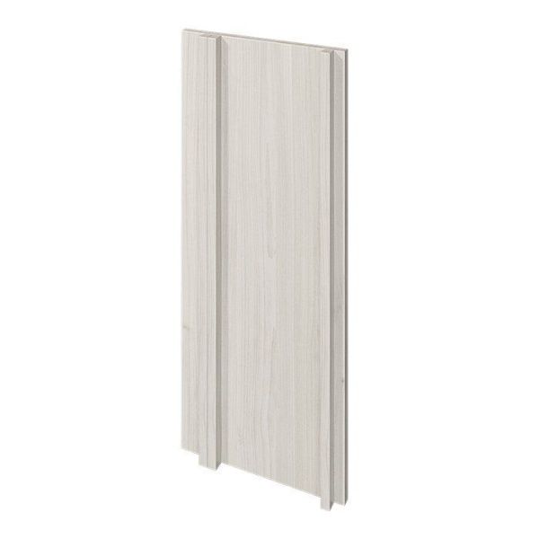 Угловая планка для напольного углового шкафа ЛАЙТ ЛДСП цвет Скандинавское белое дерево 72х30х4 см