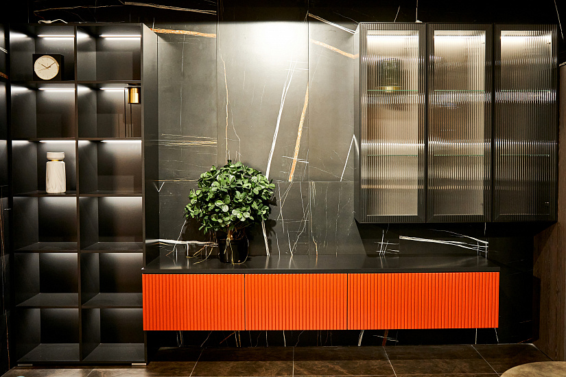 Мебель для гостиной ТЕМПО ЭМАЛЬ фото 1