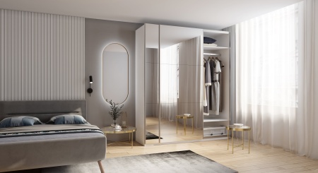 Корпус шкафа шириной 60 см, ЛДСП Белый, 240х60х58