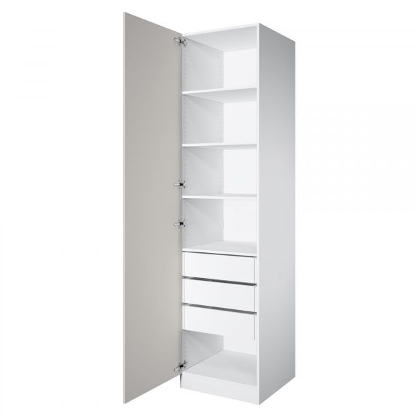 Корпус шкафа шириной 60 см, ЛДСП Белый, 240х60х58