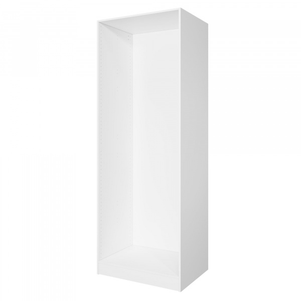 Корпус шкафа шириной 80 см, ЛДСП Белый, 220х80х58