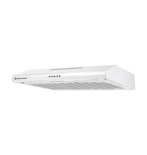 Вытяжка плоская HEBERMANN HBUH 60.1 W, белый (HEKS100037)