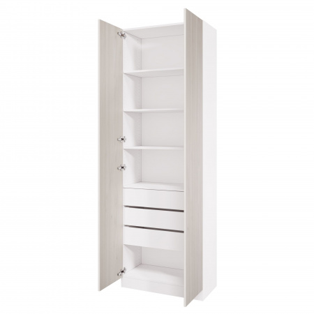 Корпус шкафа шириной 80 см, ЛДСП Белый, 240х80х40