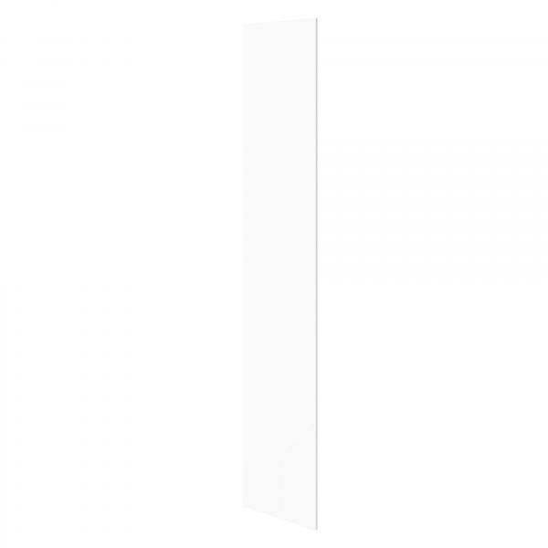 Дверь 230х40 для распашного шкафа шириной 80 см, ЛДСП цвет Белый перламутр