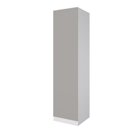 Дверь 230х60 для распашного шкафа шириной 60 см, ЛДСП цвет Шиншилла серая