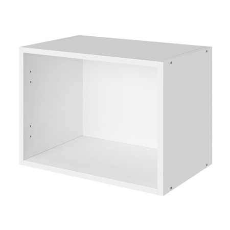 Корпус навесного шкафа ЛАЙТ под одну дверь ЛДСП белый 36х50х32 см