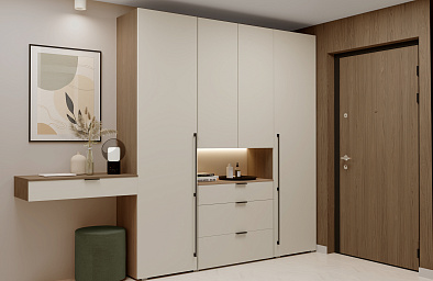 Шкаф распашной СИМПЛ