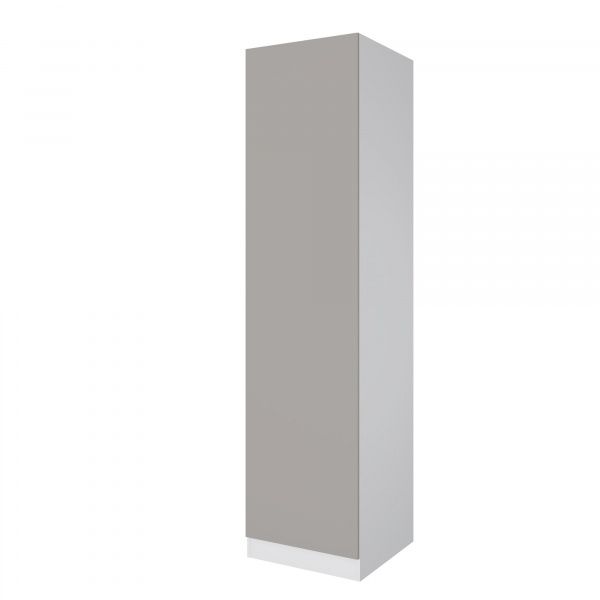 Дверь 230х60 для распашного шкафа шириной 60 см, ЛДСП цвет Шиншилла серая