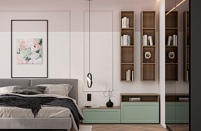 Мебель для спальни ФРЕСКО эмаль