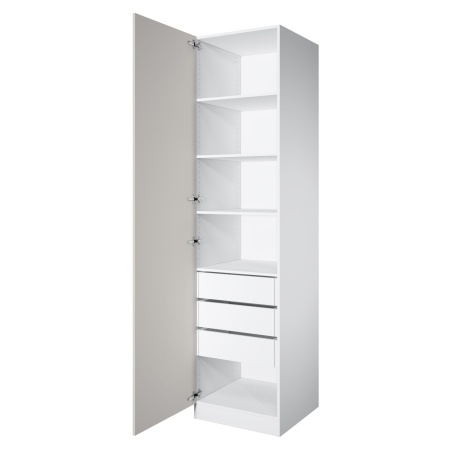 Корпус шкафа шириной 60 см, ЛДСП Белый, 240х60х58