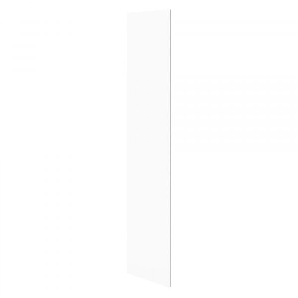 Дверь 210х40 для распашного шкафа шириной 80 см, ЛДСП цвет Белый перламутр