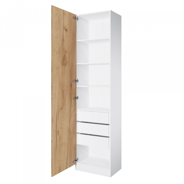 Корпус шкафа шириной 60 см, ЛДСП Белый, 240х60х40