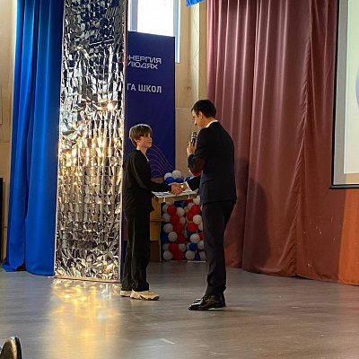 Лекция Алексея Овинникова в школе № 40