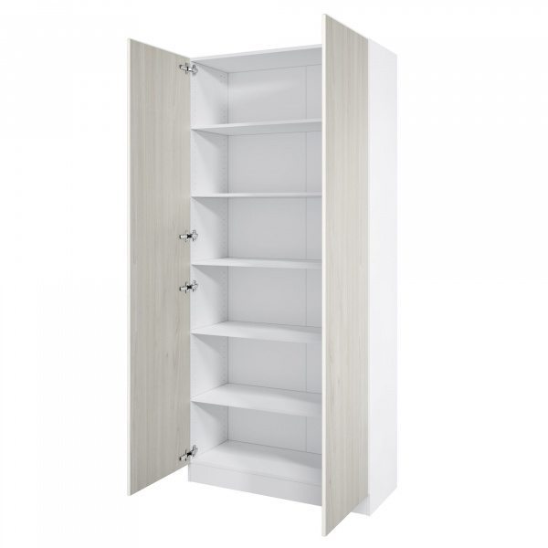 Корпус шкафа шириной 100 см, ЛДСП Белый, 220х100х40