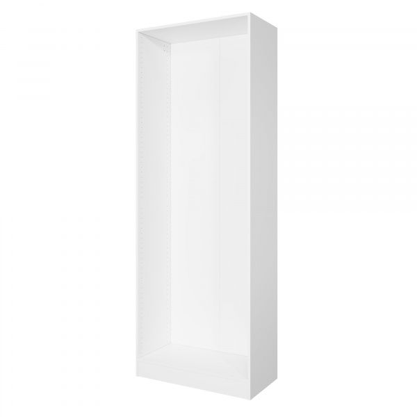 Корпус шкафа шириной 80 см, ЛДСП Белый, 220х80х40