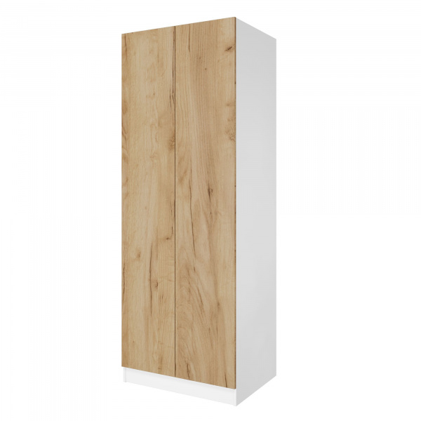 Дверь 210х40 для распашного шкафа шириной 80 см, ЛДСП цвет Дуб золотой