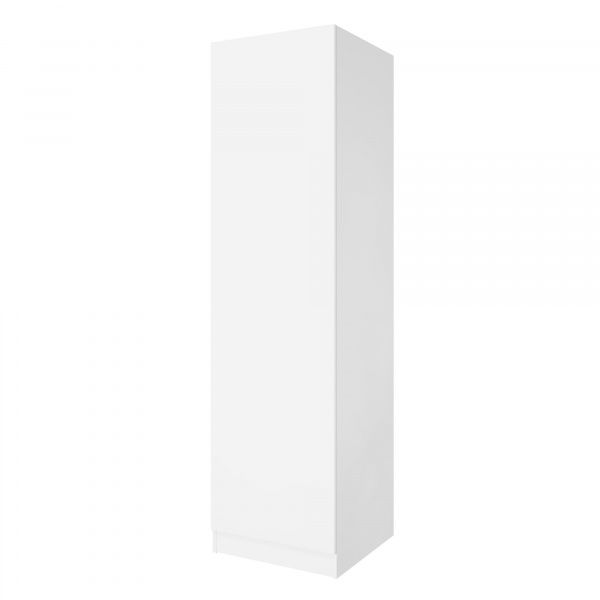 Дверь 210х60 для распашного шкафа шириной 60 см, ЛДСП цвет Белый перламутр