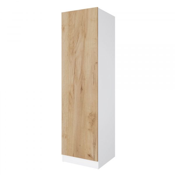 Дверь 210х60 для распашного шкафа шириной 60 см, ЛДСП цвет Дуб золотой