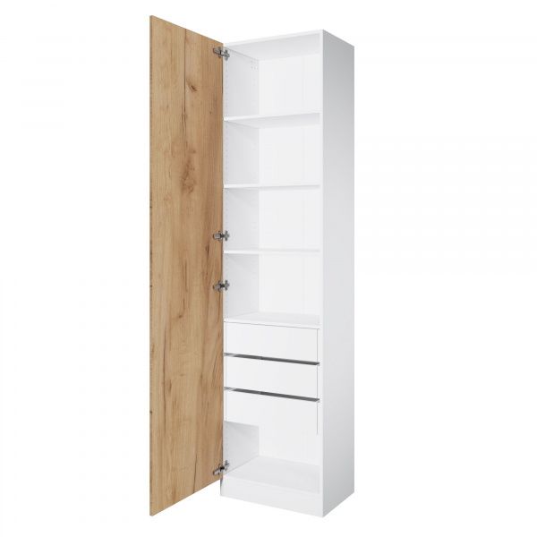 Корпус шкафа шириной 60 см, ЛДСП Белый, 240х60х40