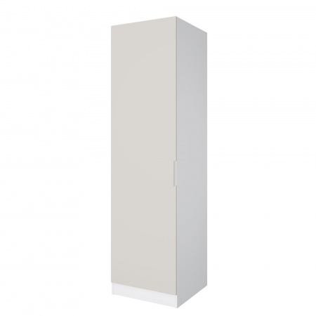 Шкаф 1-дверный ЛАЙТ К1, 220х60х42, ЛДСП, Кашемир, с ящиками и полками