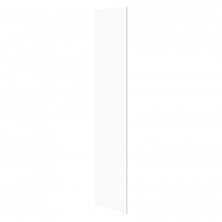 Дверь 210х40 для распашного шкафа шириной 80 см, ЛДСП цвет Белый перламутр