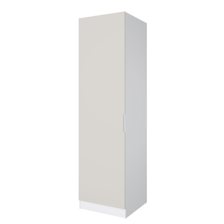 Шкаф 1-дверный ЛАЙТ К3, 220х60х60, ЛДСП, Кашемир, с полками