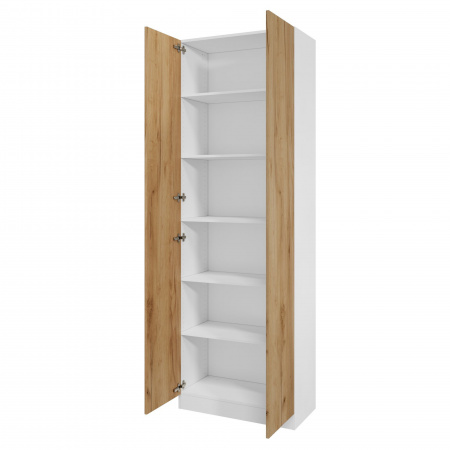 Корпус шкафа шириной 80 см, ЛДСП Белый, 240х80х40