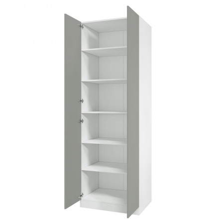 Корпус шкафа шириной 80 см, ЛДСП Белый, 240х80х58