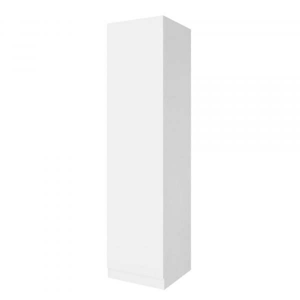 Дверь 230х60 для распашного шкафа шириной 60 см, ЛДСП цвет Белый перламутр