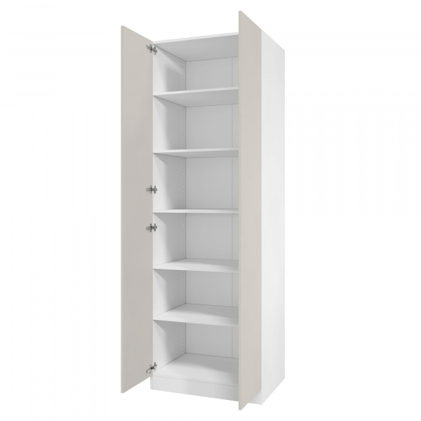 Дверь 230х40 для распашного шкафа шириной 80 см, ЛДСП цвет Кашемир