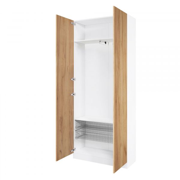 Дверь 230х50 для распашного шкафа шириной 100 см, ЛДСП цвет Дуб золотой