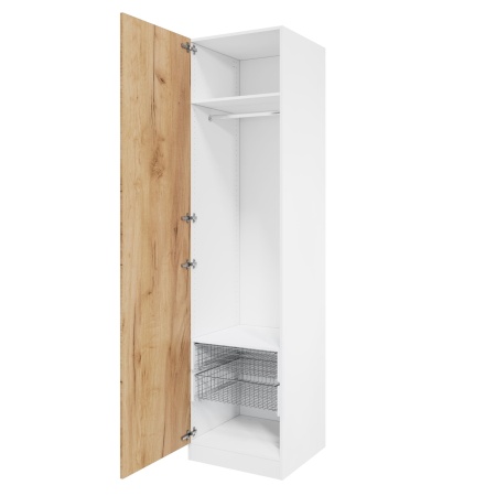 Дверь 230х60 для распашного шкафа шириной 60 см, ЛДСП цвет Дуб золотой