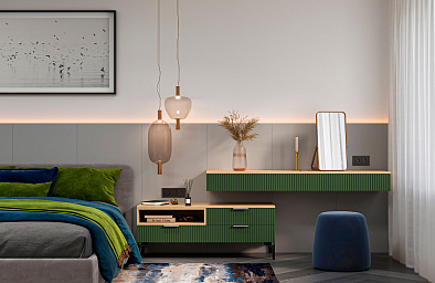 Мебель для спальни ТЕМПО ПВХ