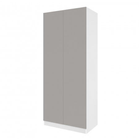 Дверь 230х50 для распашного шкафа шириной 100 см, ЛДСП цвет Шиншилла серая